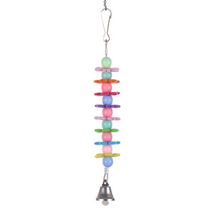 8 Styles Parrot Toys Wood Birds Standing Chewing Rack Toys Bead Ball Heart Star Shape Parrot Toy Bird Toys Accessories Supplies