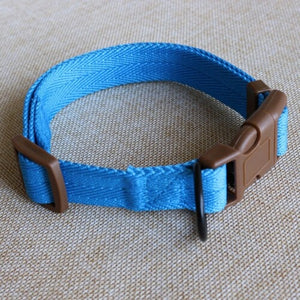 Nylon Webbing Dog Collar Heavy Duty Clip Buckle Pet Collar for Small Medium Dogs Chihuahua Dog Red Black Blue Purple