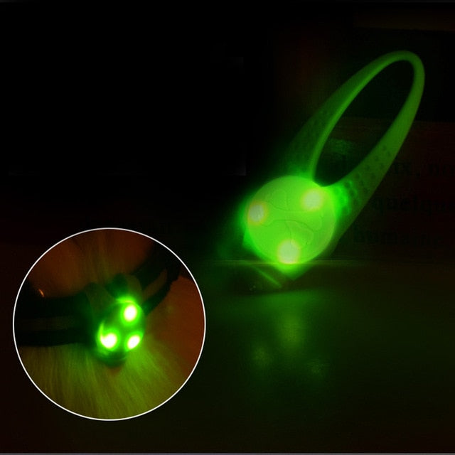 Collar Pet Pendant Puppy Glow Light Safety Flashing Blinking Dog Led