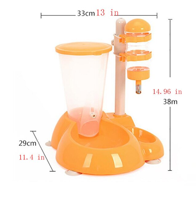 Dog drinking fountain hanging type feeding water drinker Teddy feeder pet water dispenser supplies